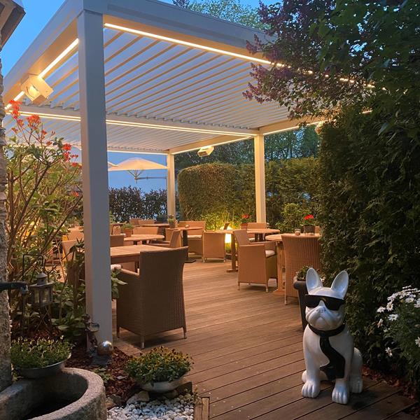 Our terrace oasis - Restaurant